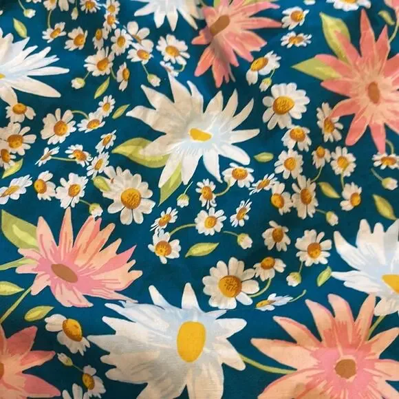 Matilda Jane Green Floral Print Tank Youth Girls Size 8 - Picture 4 of 6